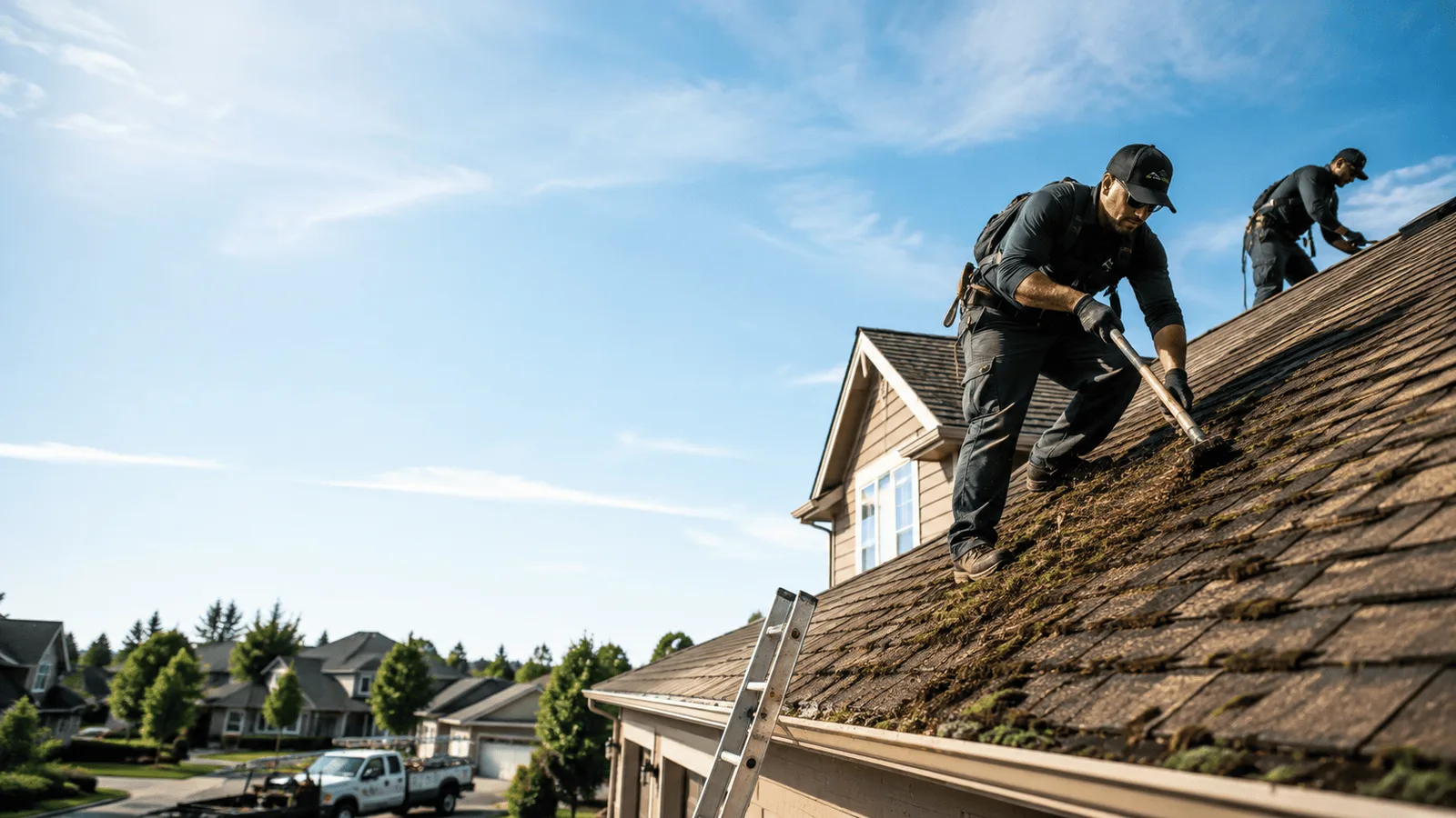 Roof Moss Removal in Tujunga, CA near me